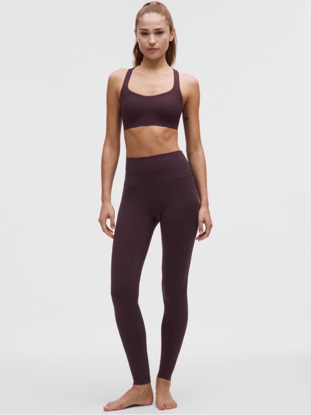 Lululemon Align No Line™ High-Rise
Pant 28" Black Plum Sz 0 NWOT